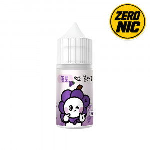 [무니코틴 입호흡액상] 만랩 액상먹고갈래? 포도 30ml