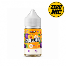 [무니코틴 입호흡액상] 모두의제로 자두 30ml