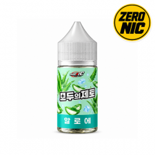 [무니코틴 입호흡액상] 모두의제로 알로에 30ml