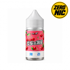 [무니코틴 입호흡액상] 모두의제로 체리 30ml