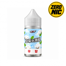 [무니코틴 입호흡액상] 모두의제로 무향 30ml