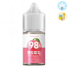 [입호흡액상] 콩콩쥬스 98% 백도피치 30ml⠀